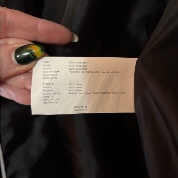 Nautica Women's Black Puffer Coat - Picture 9 of 12